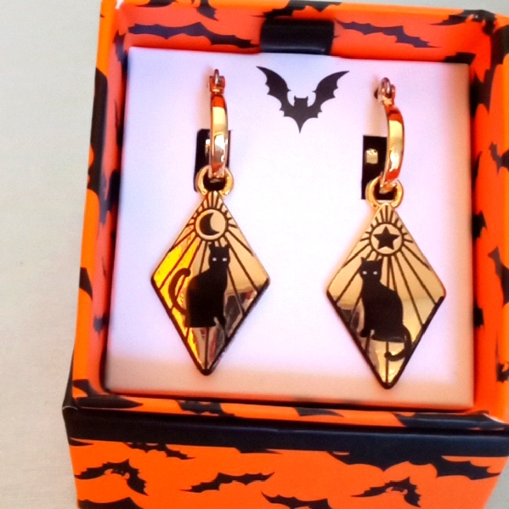 Halloween Cat Earrings 🐈‍⬛🐈‍⬛🐈‍⬛🐈‍⬛ New